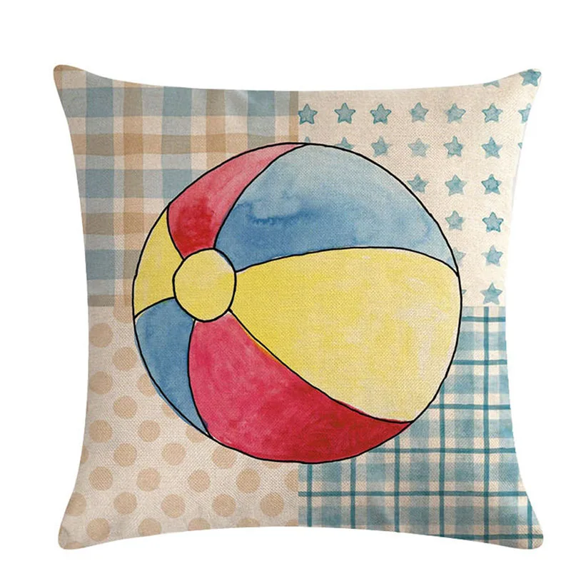 Милый детский костюм с героями мультфильмов серия льняная наволочка для объятий