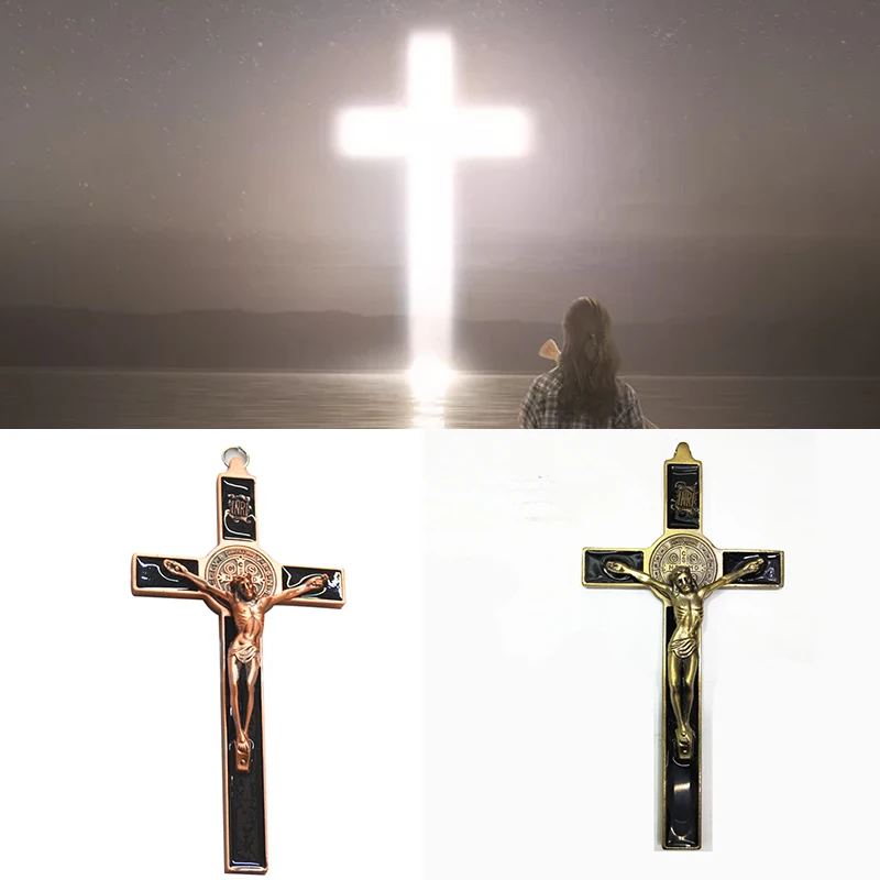

19.5*9.5 cm Charms Classic Cross Pendants Antique Bronze Color Christian Cross Pendants Diy NecklaceMaking Handmade Jewelry