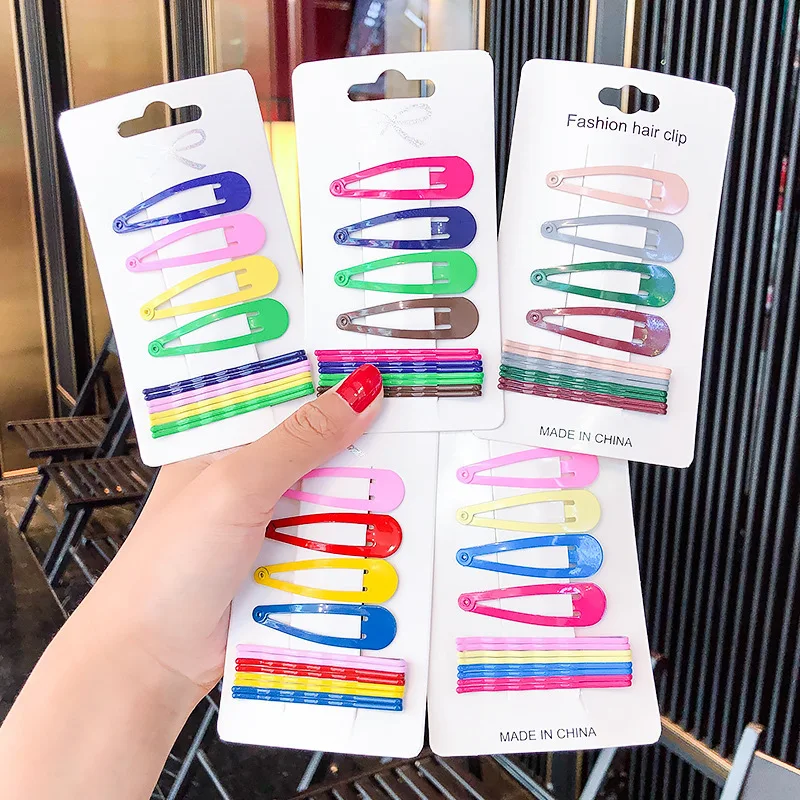 Корейские детские заколки для волос заколка маленьких сторона клип челка