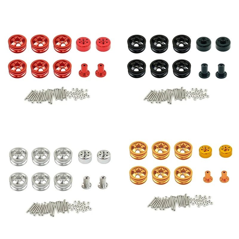 

Металлическая ступица обода колеса для WPL B14 B24 Q61 Q62 1/16 обновленные детали для радиоуправляемых автомобилей аксессуары