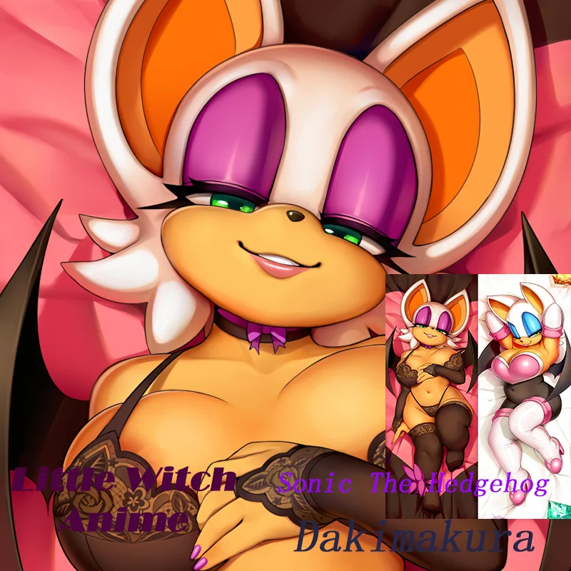 Двусторонняя наволочка Dakimakura с принтом в стиле аниме