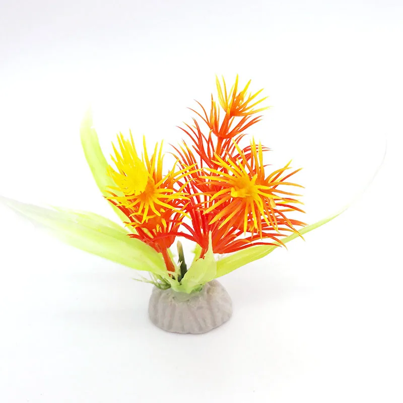 Artificial Aquarium Simulated Plants Ornaments Plastic Fish Tank Plant Water Grass Decor Decoration Beautiful | Дом и сад