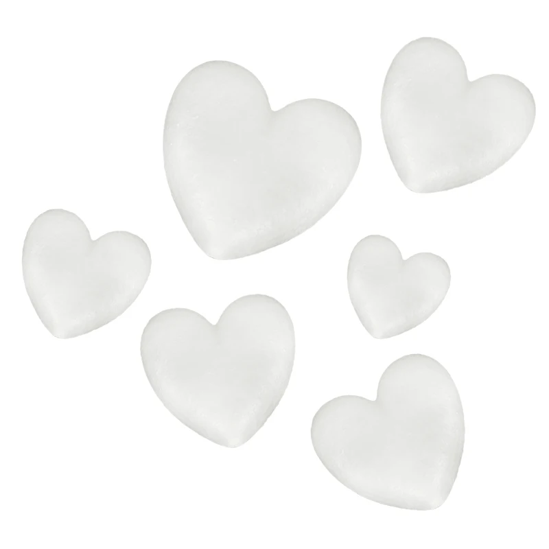 1 шт. шарик в форме сердца из пенопласта | Дом и сад