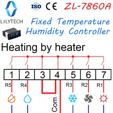 ZL-7860A, Constant temperature and humidity controller, hygrostat thermostat, fixed temperature and fiexed humidity controller