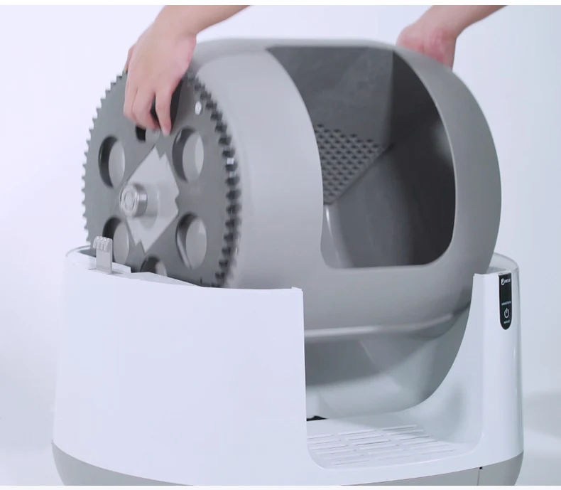 Очень большой роскошный кошачий наполнитель автоматический туалет обучающий