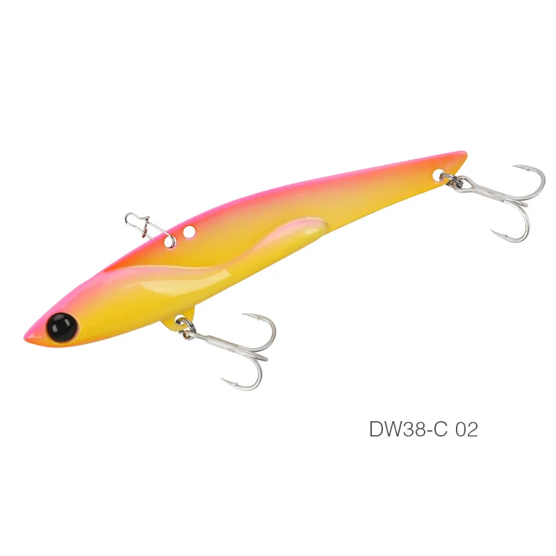 DW38-C-02 TSURINOYA для рыбалки приманки DW38-C 105 мм 35 г блесна металлическая приманка на дальние расстояния бас приманки полная плавающая Слои искусственная приманка - Цвет: DW38-C-02