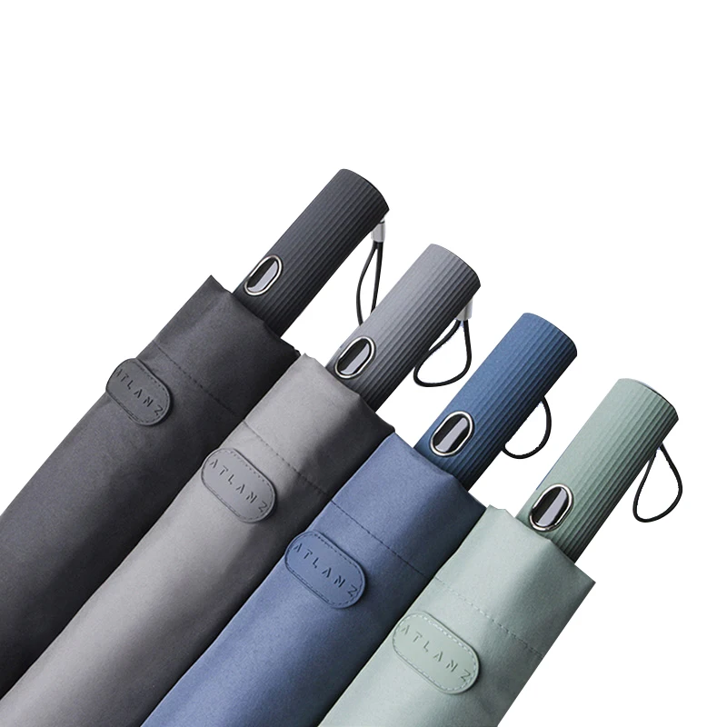 4 цвета ветростойкий автоматический складной зонт от дождя для женщин 8K мужской