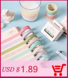 1 шт. 15 мм* 10 м натуральный пейзаж Kawaii Васи Лента Скрапбукинг маскирующая Лента наклейки Скрапбукинг стиральная лента sumikko 2508