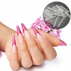 Верхняя верхняя форма для ногтей, полное покрытие, накладные ногти из акрила полимерный УФ-гель, форма для быстрого наращивания ногтей