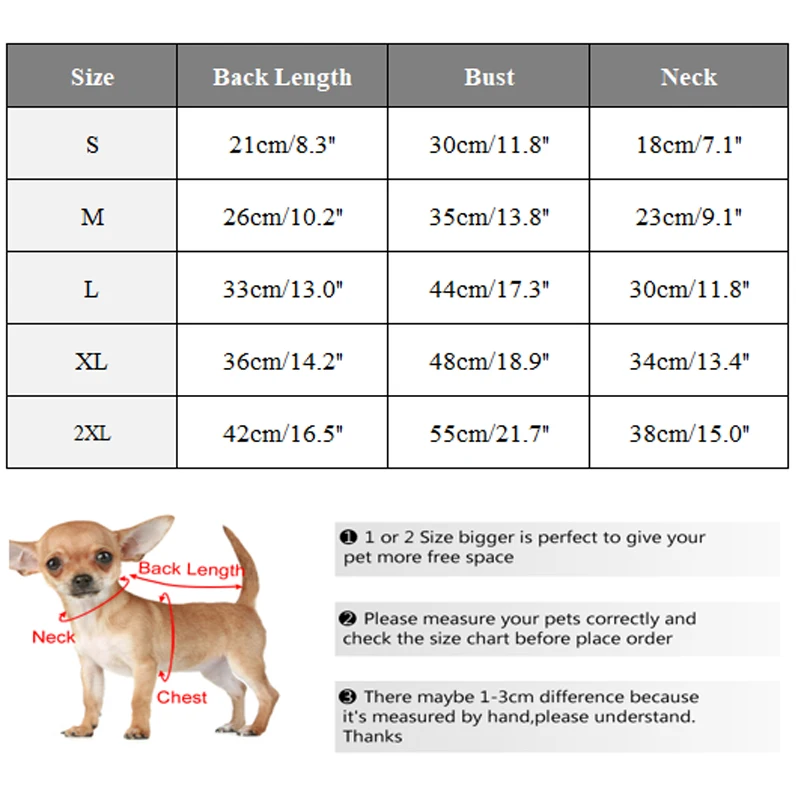 

Winter Pet Dog Clothes Cotton Warm Dog Cat Vest Puppy Coat With Traction Buckle Color Matching Small Dogs Jacket for Chihuahua