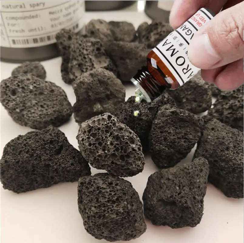 Натуральный вулканический камень оригинальный для ароматерапии диффузор