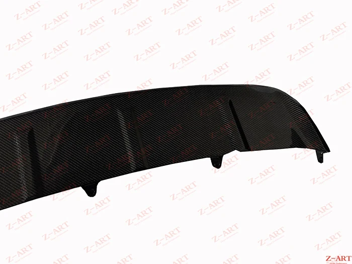 Z ART передний бампер снизу защищают губы для Porsche Macan Boxter S углеродное волокно