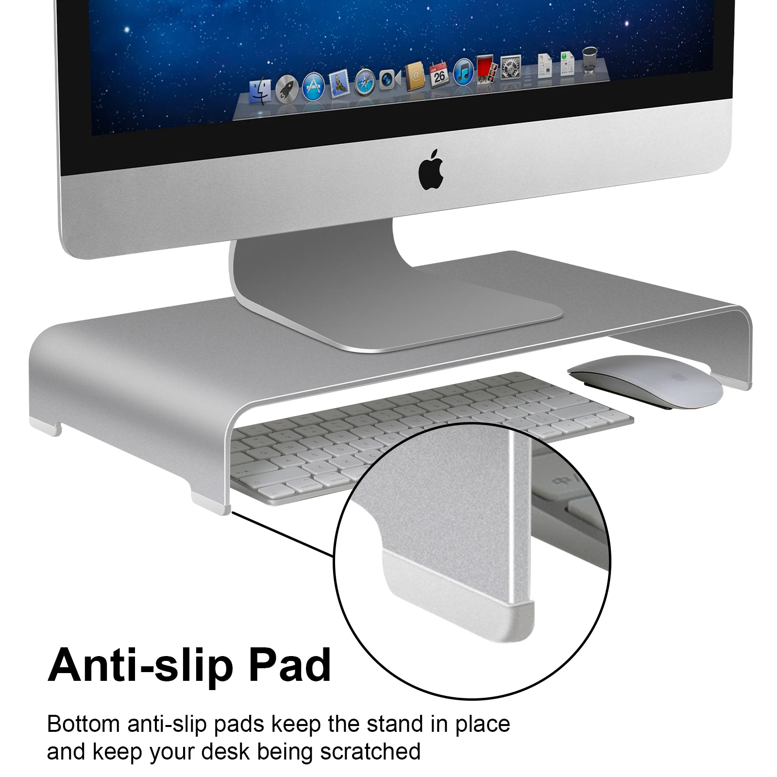 Алюминиевая Подставка для монитора металлическая настольная подставка экранов