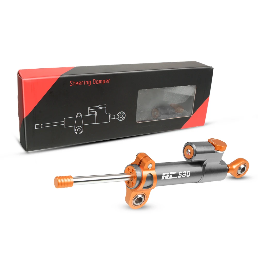 Для RC390 390 2013 2014 2015 2016 2017 2018 2019 Универсальный Алюминий мотоцикл демпфер руля