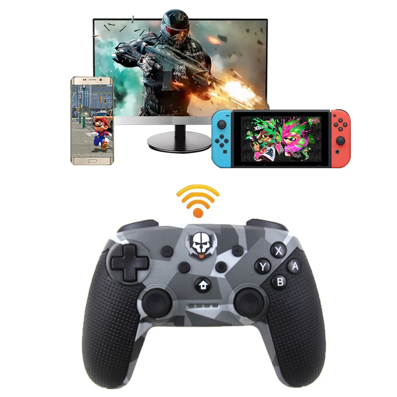 Профессиональный беспроводной геймпад с Bluetooth и джойстиком для Nintendo Switch Console и PC