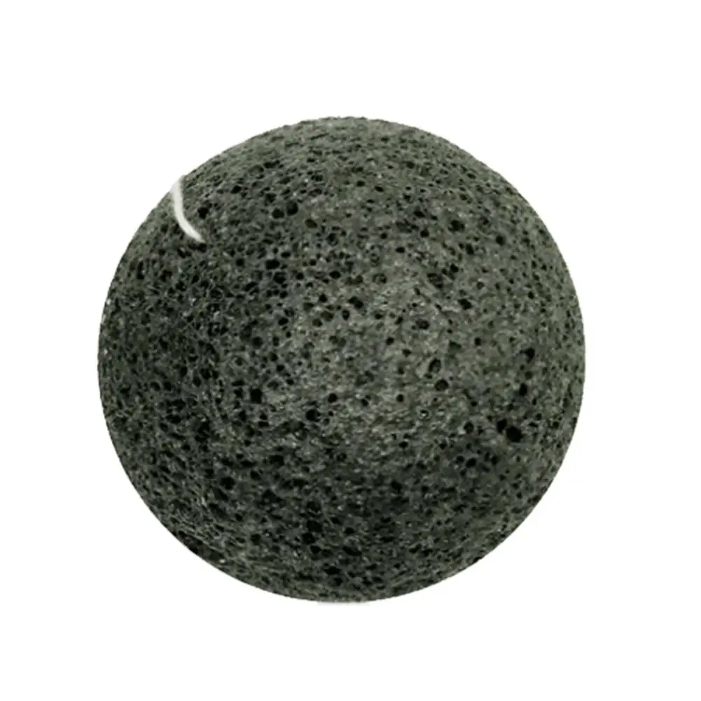 1 шт. натуральная косметика Konjac бамбуковый уголь инструмент для чистки лица