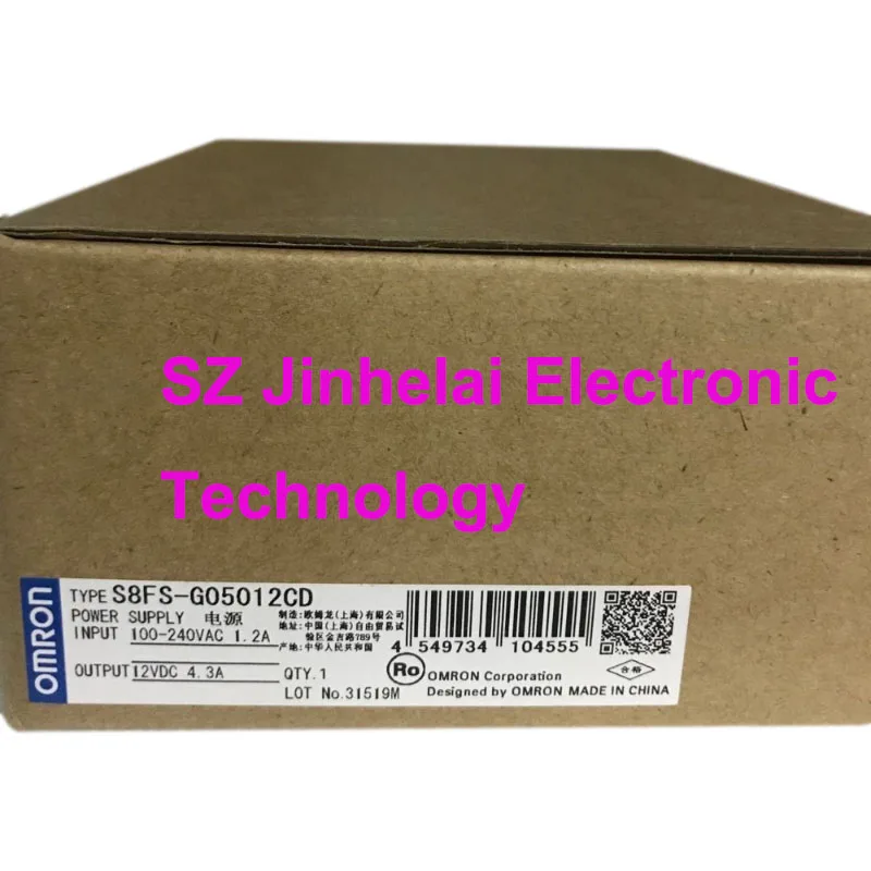 

Новый и оригинальный S8FS-G05012CD OMRON Импульсный источник питания 50 Вт 12 В постоянного тока