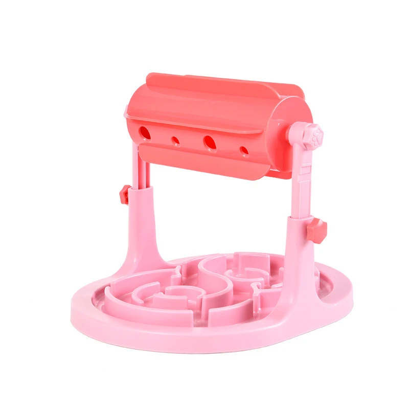 

Pet Training Game Toy Anti Choke Slower Treated Feeder Bowl Interactive IQ Dry Food Dog Toys Food Feeder Educational Puzzle Toys