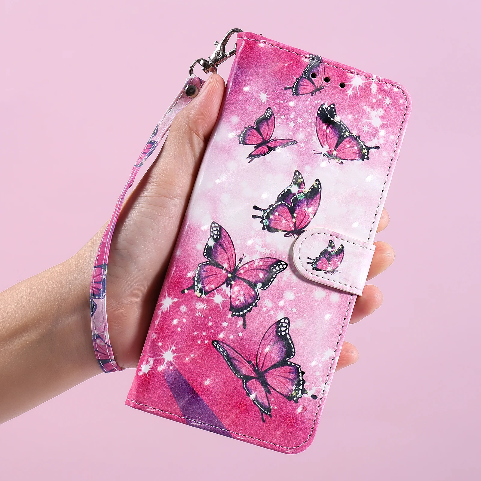 

Flip Leather Case For Samsung A51 A71 Cover 3D Drawing Fashion Magnetic Wallet Phone Case For Samsung Galaxy A51 5G A71 5G Cases