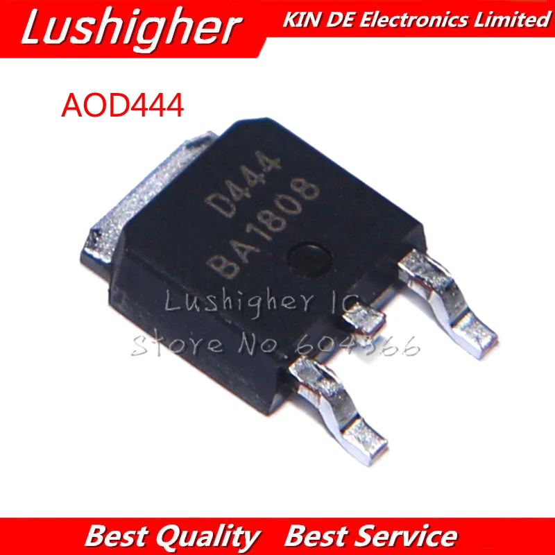 10 шт. AOD444 TO252 D444 TO-252 SMD | Электронные компоненты и принадлежности