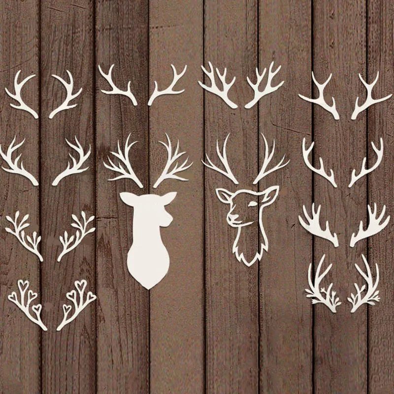 Металлические штампы для резки форма головы оленя рога высечка сделай сам