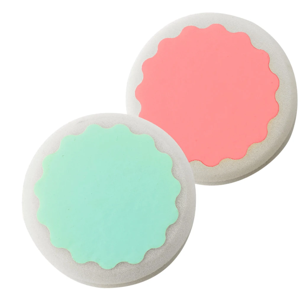 

2x Painless Epilator Sponge Polish Arm Leg Parts Beauty Pads