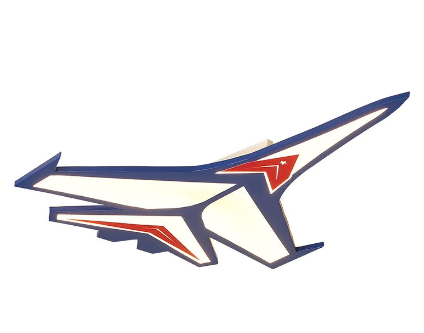 Потолочная люстра с мультяшным самолетом светодиодная лампа для детской спальни