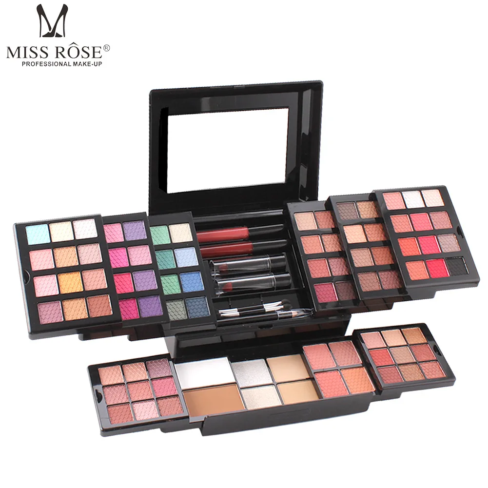 

Professional Makeup Kit Makeup Set Box Face Powder Matte & Shimmer Eyeshadow Palette Blockbuster Make Up Kit Highlighter Bronzer