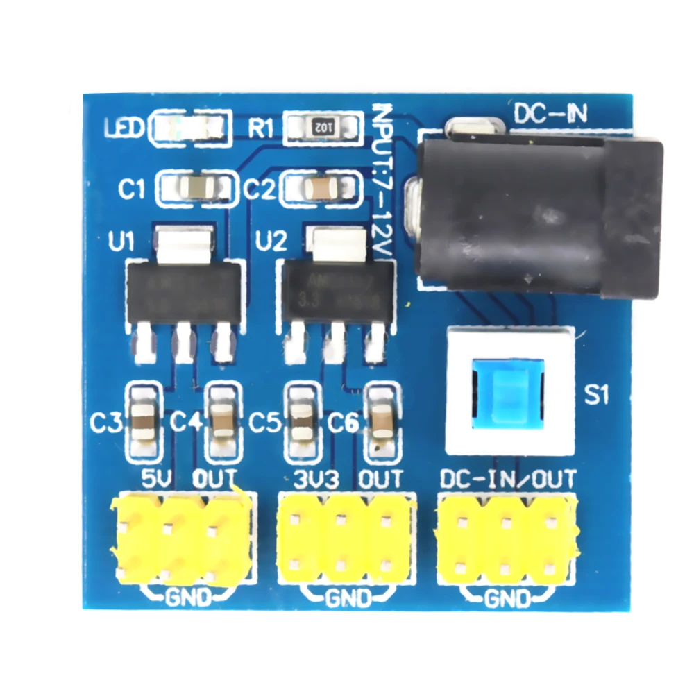 

DC-DC 12V To 3.3V 5V Buck Step down Power Supply Module For Arduino