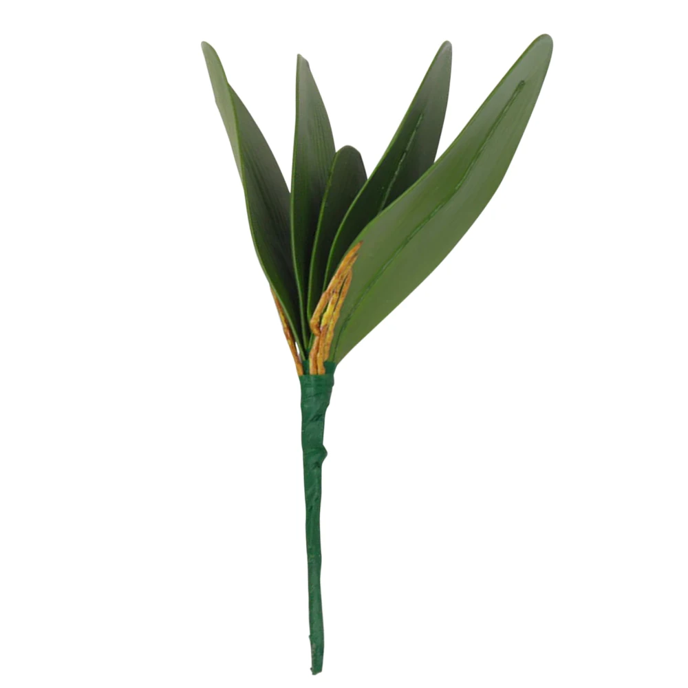 

Имитация растений искусственные листья искусственная фаленопсис искусственный полиэтилен 1 шт. свадебное украшение для дома