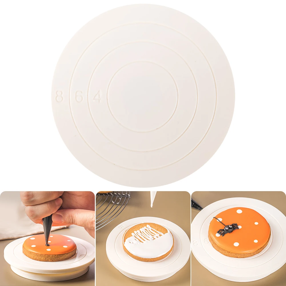

Hot Sale Cake Decorating Turntable DIY Cake Rotary Table Mini Plastic Fondant Cake Turntable Cake Decorating Supplies CSV VIP