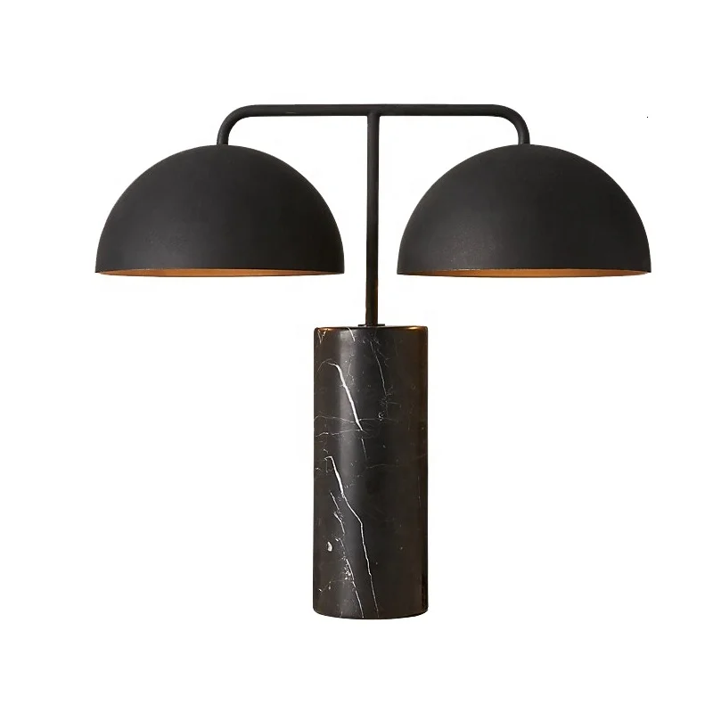 Классическая мраморная Современная причудливая прикроватная настольная лампа