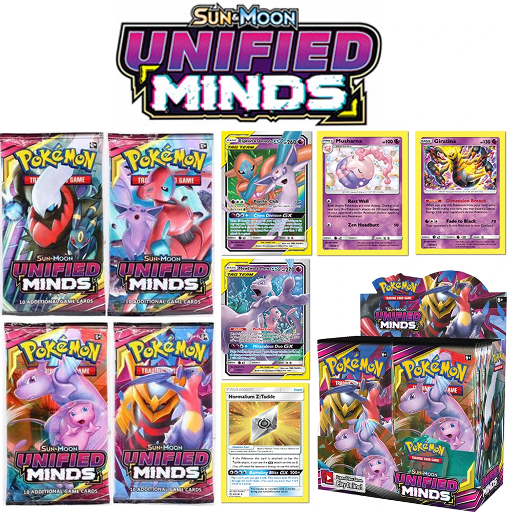 4 пакета карты покемона меч и щит охлаждающие войны солнце луна единый ум