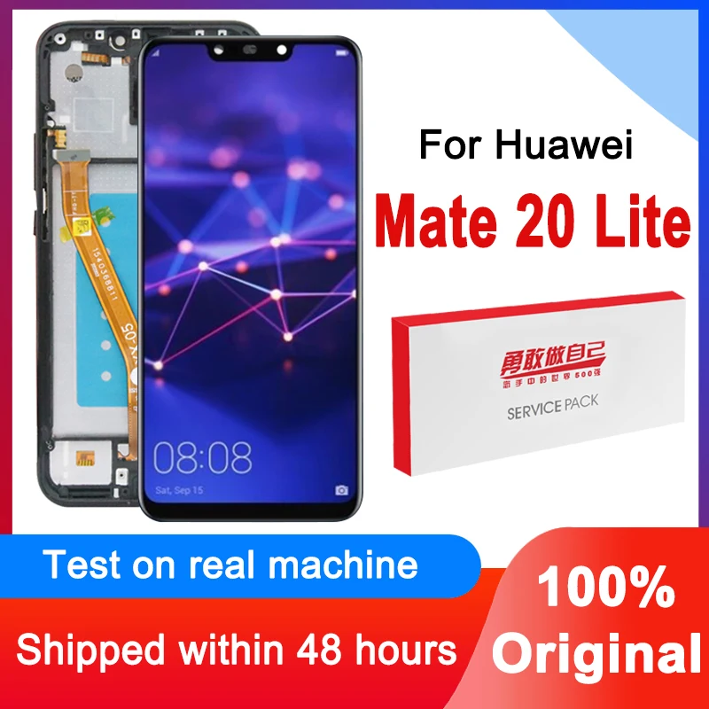 

Оригинальный сменный дисплей 6,3 дюйма для Huawei Mate 20 Lite, ЖК-дисплей, сенсорный экран, дигитайзер в сборе для Mate20 Lite, ЖК-панель