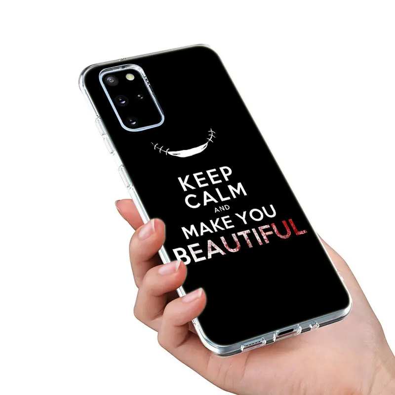 Чехол для телефона с аниме Jeff The Killer Samsung Galaxy Note 10 20 S21 Ultra 5G S20 FE S10 Lite S10E S9 Plus S8 +