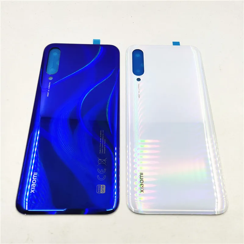 Оригинальная новая Крышка батарейного отсека для Xiaomi MiA3 Mi A3 CC9e Задняя стеклянная