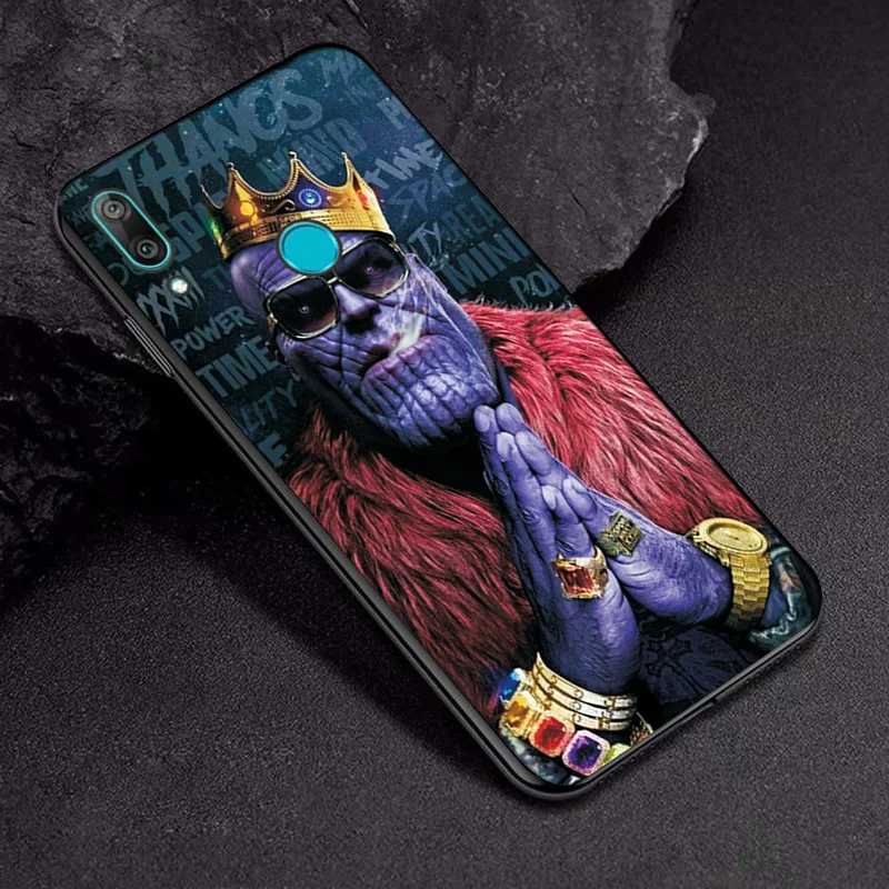 Для Hauwei Y5 чехол для huawei Y7 Y9 Y6 Капитан Америка черный ТПУ задняя крышка для Hauwei Honor 8A 8S Чехол бампер - Цвет: TPUBLK642