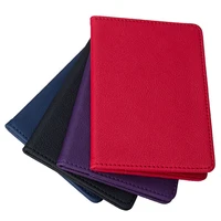 newest passport cover pu leather business card holder pouch passport wallet holder travel document organizer case protect cover