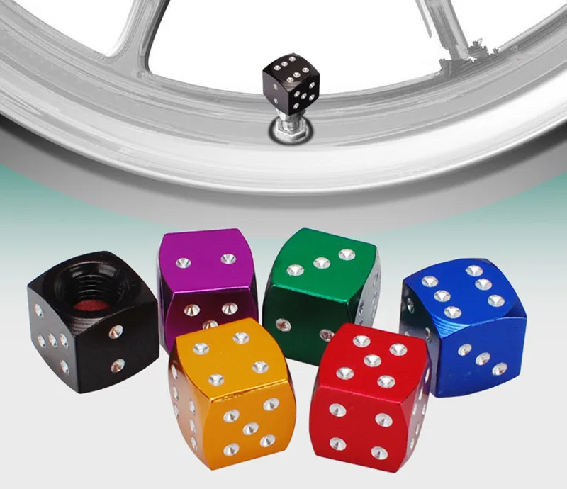 4 шт./лот автомобильный Стайлинг из алюминиевого сплава пылезащитные колпачки