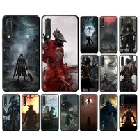 fhnblj bloodborne game phone case for huawei y6 2018 y7prime2019 funda case for y8p y9 2019 capa