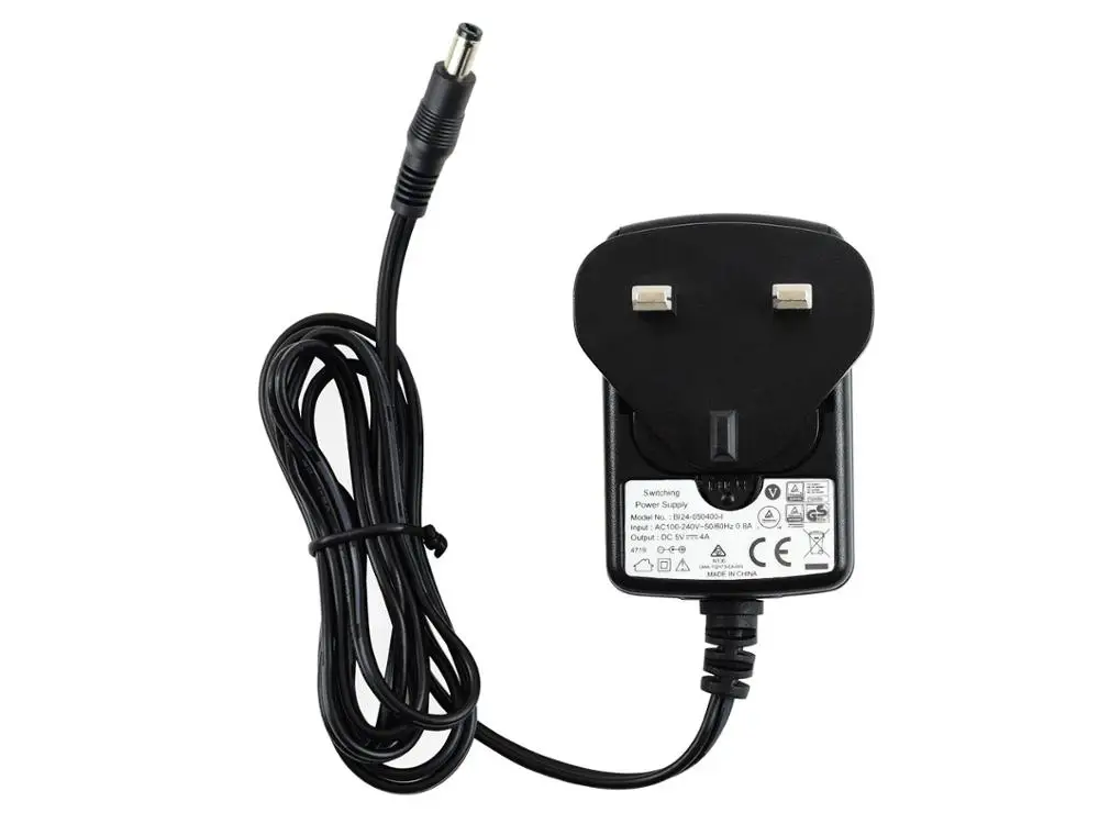 Waveshare US plug источник питания 5 В/4A OD мм ID 2 1 разъем подходит для Jetson Nano | Компьютеры и