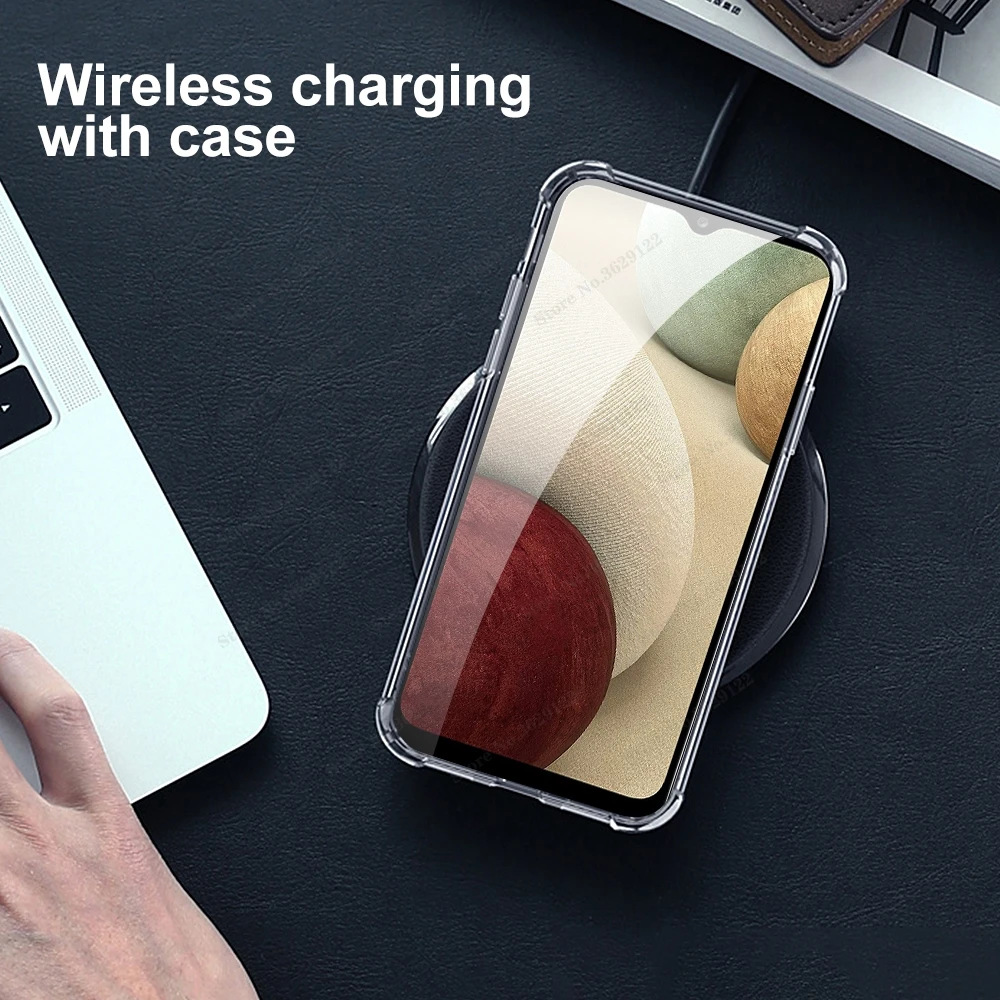 

For Samsung A12 Case TPU Silicone Clear Bumper Soft Case For Samsung Galaxy A12 A 12 SM-A125F/DS Transparent Phone Cover Fundas