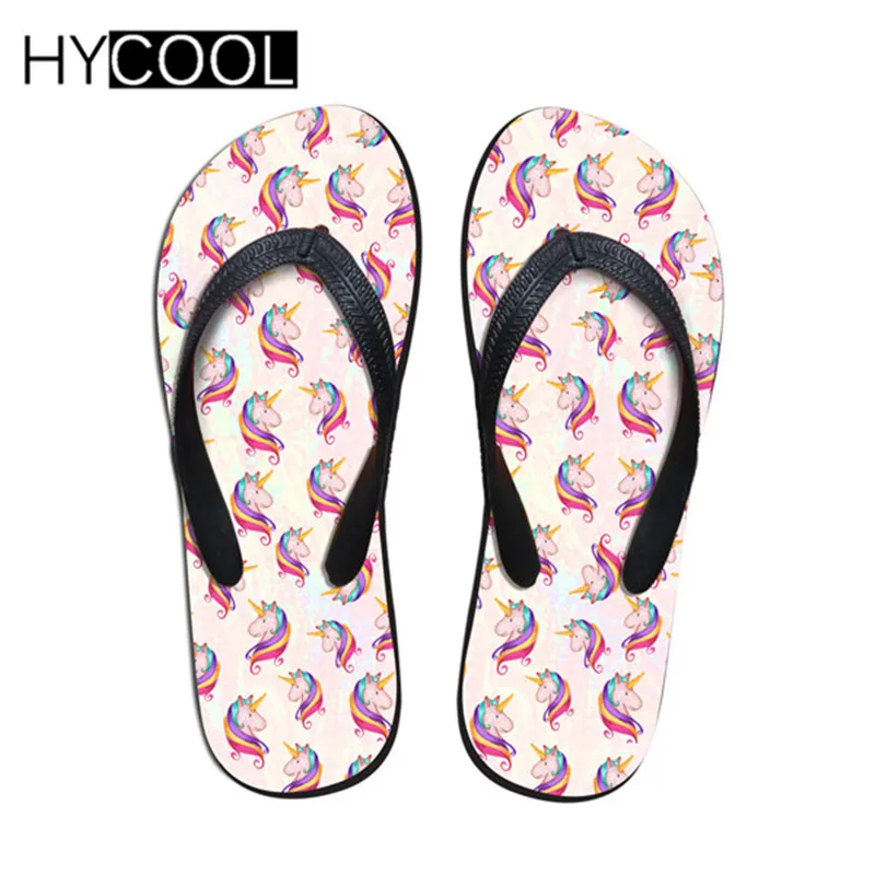 HYCOOL/Новинка; Модные женские Вьетнамки без шнуровки; милые летние женские шлепанцы с изображением мопса; женская пляжная обувь на плоской подошве с объемным рисунком Хаски; - Цвет: CC1679AB