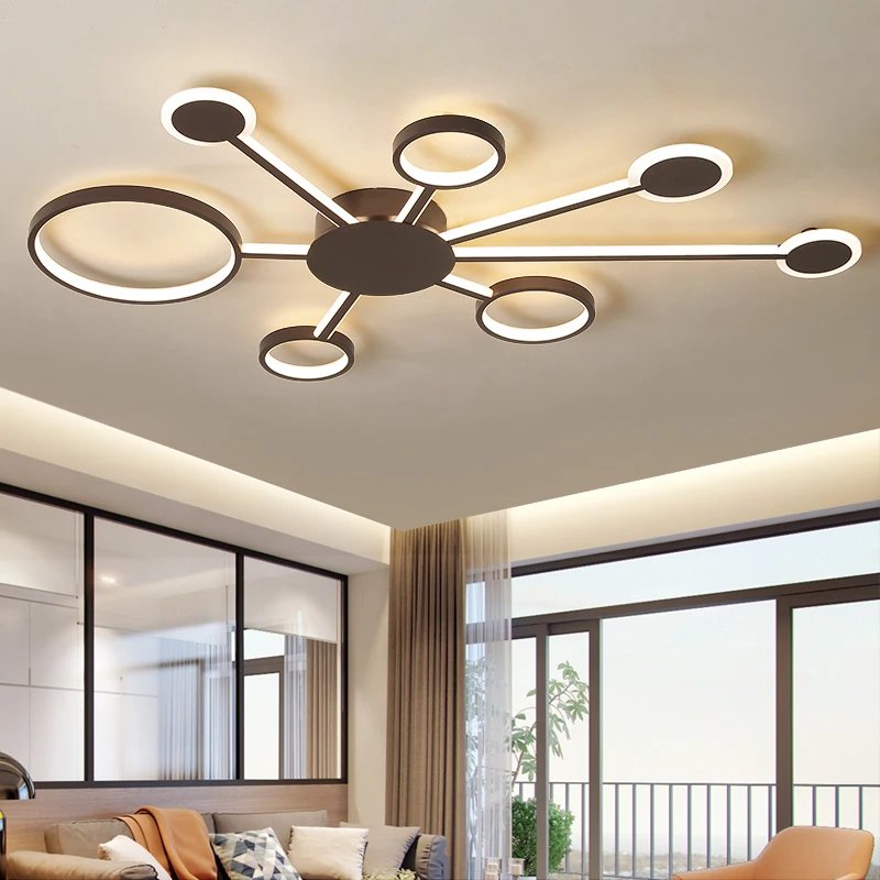 Индивидуальные Потолочные светильники Macaron пять цветов внутреннее освещение