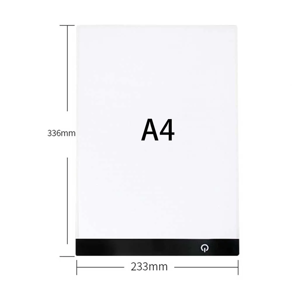 

A4 LED Writing Tablet Drawing Tablet USB Digital Graphics Light Pad Electronic Art Copy Pad Diamond Painting School Art Supplies