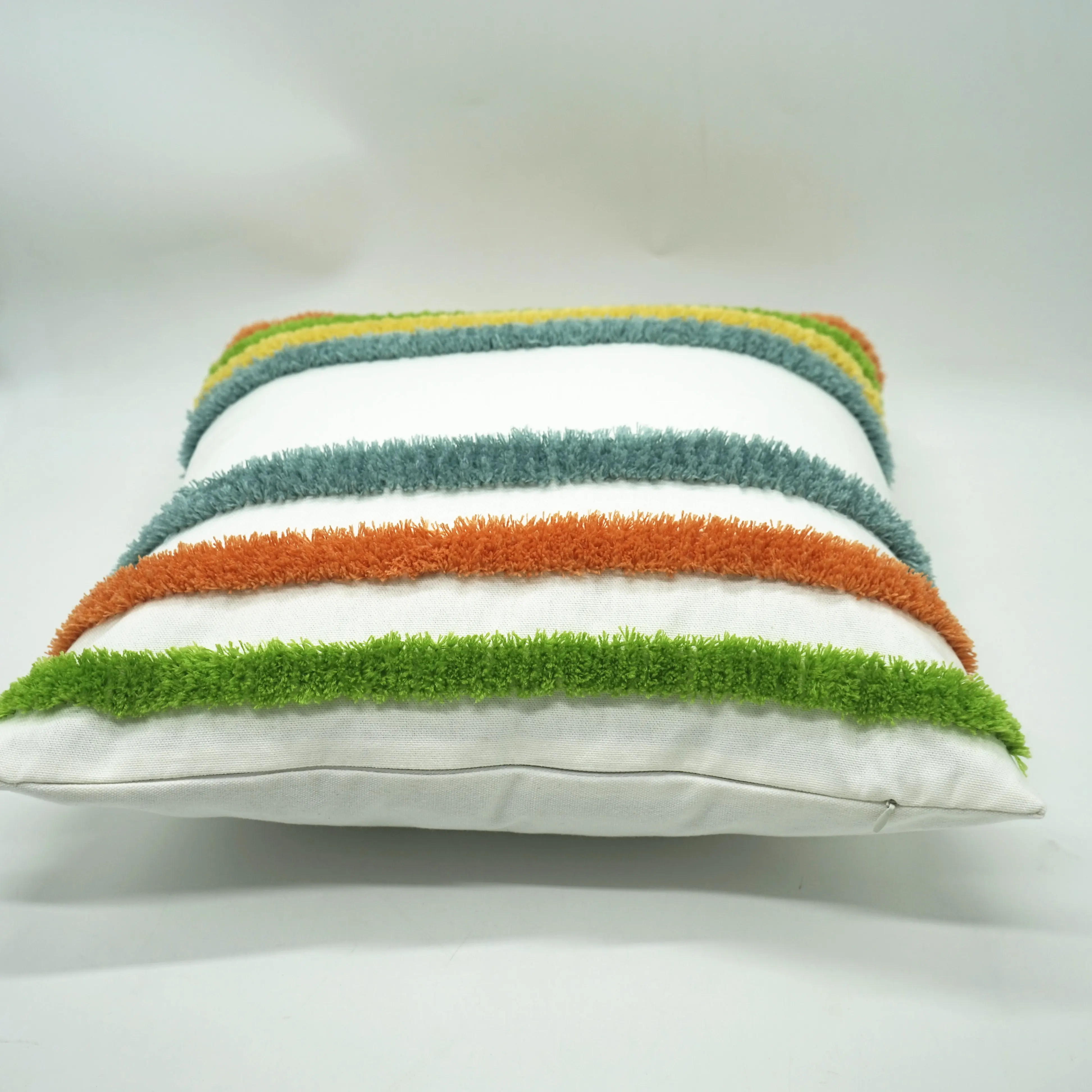 

Colorful Dot Stripe Throw Pillow Covers Cases Square Decorative Cushion Covers Pillowcase Cushion Case for Sofa,Couch 18x18