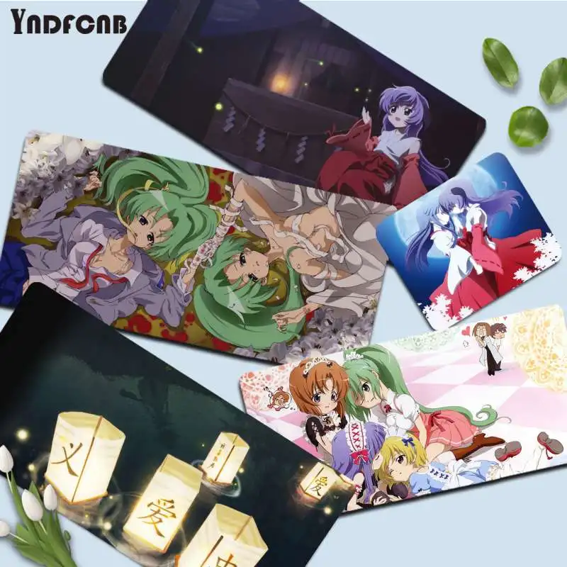 

YNDFCNB Higurashi When They Cry Hou Custom Skin Large sizes DIY Custom Mouse pad mat Size for for Cs Go Game Player PC Computer