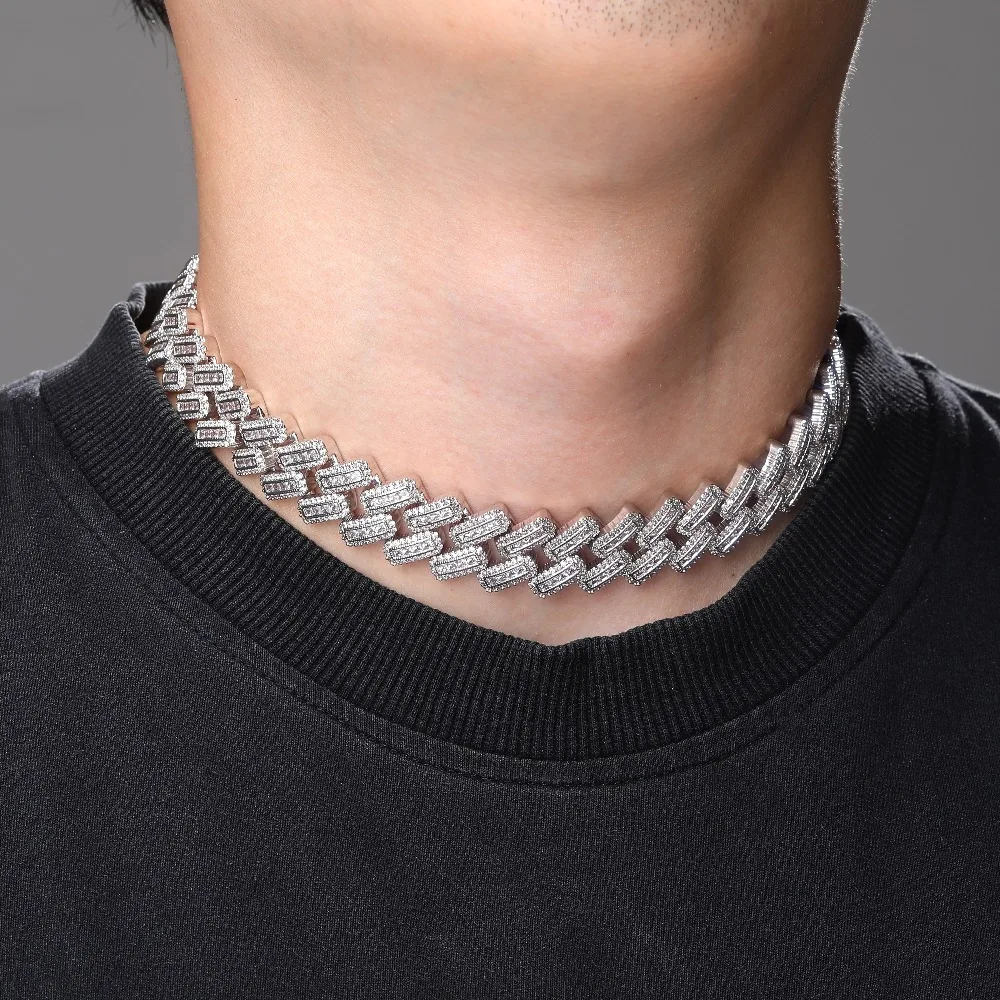 JINAO, новинка, квадратный стиль, Iced Out CZ Stone, 20 мм, ожерелье, Хип-хоп, ювелирное изделие, рок, медь, золото, серебро, покрытие, для мужчин и женщин, подарок