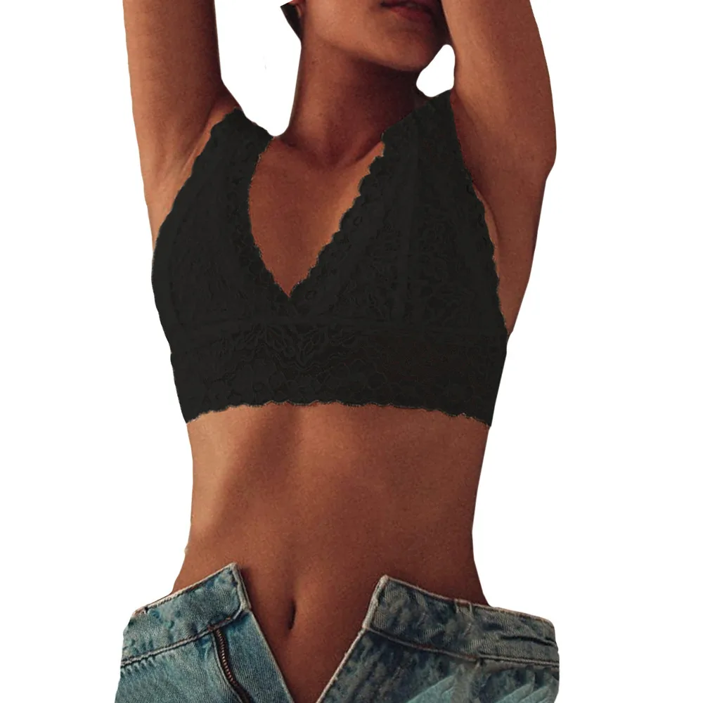 Женский кружевной бюстгальтер размера плюс топы сексуальное женское белье