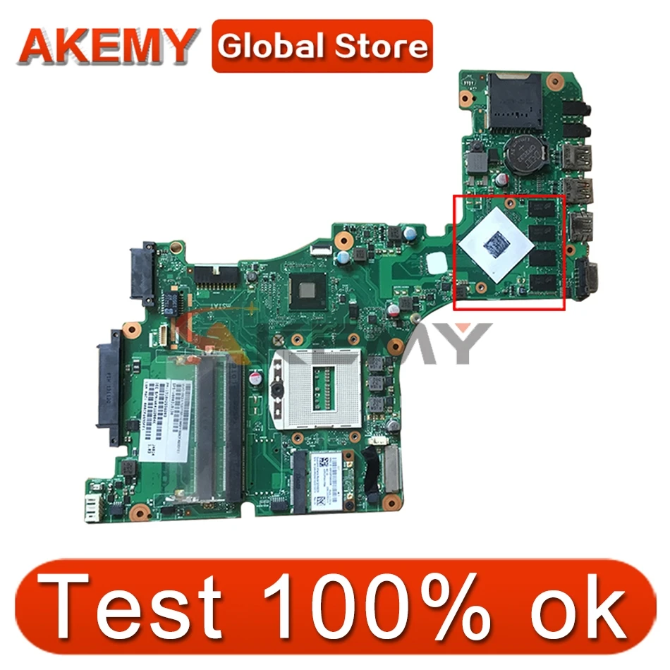 

AKEMY For TOSHIBA Satellite L50-A 6050A2556401 SLJ8E N14P-GV2-S-A1 notebook motherboard Mainboard full test 100% work